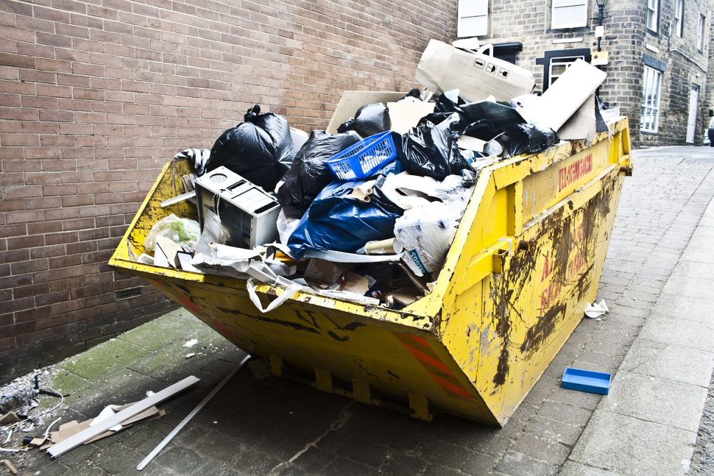 rubbish, litter, trash